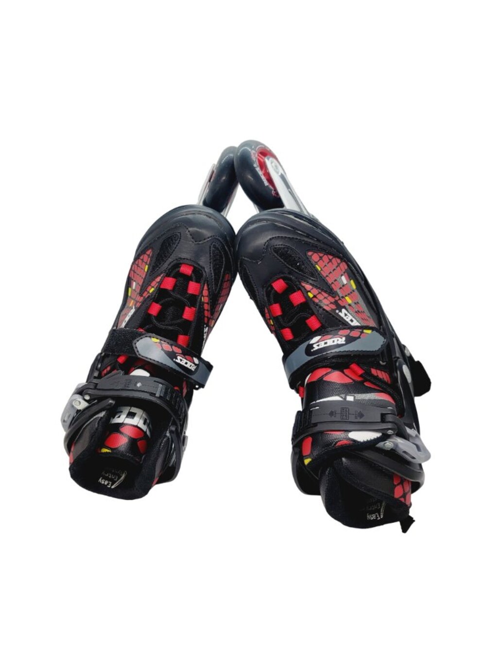 Roces Kid's 4-7 LAB Fitness Inline Skates Blades Black Red MP 230-255 adjustable - Picture 5 of 12